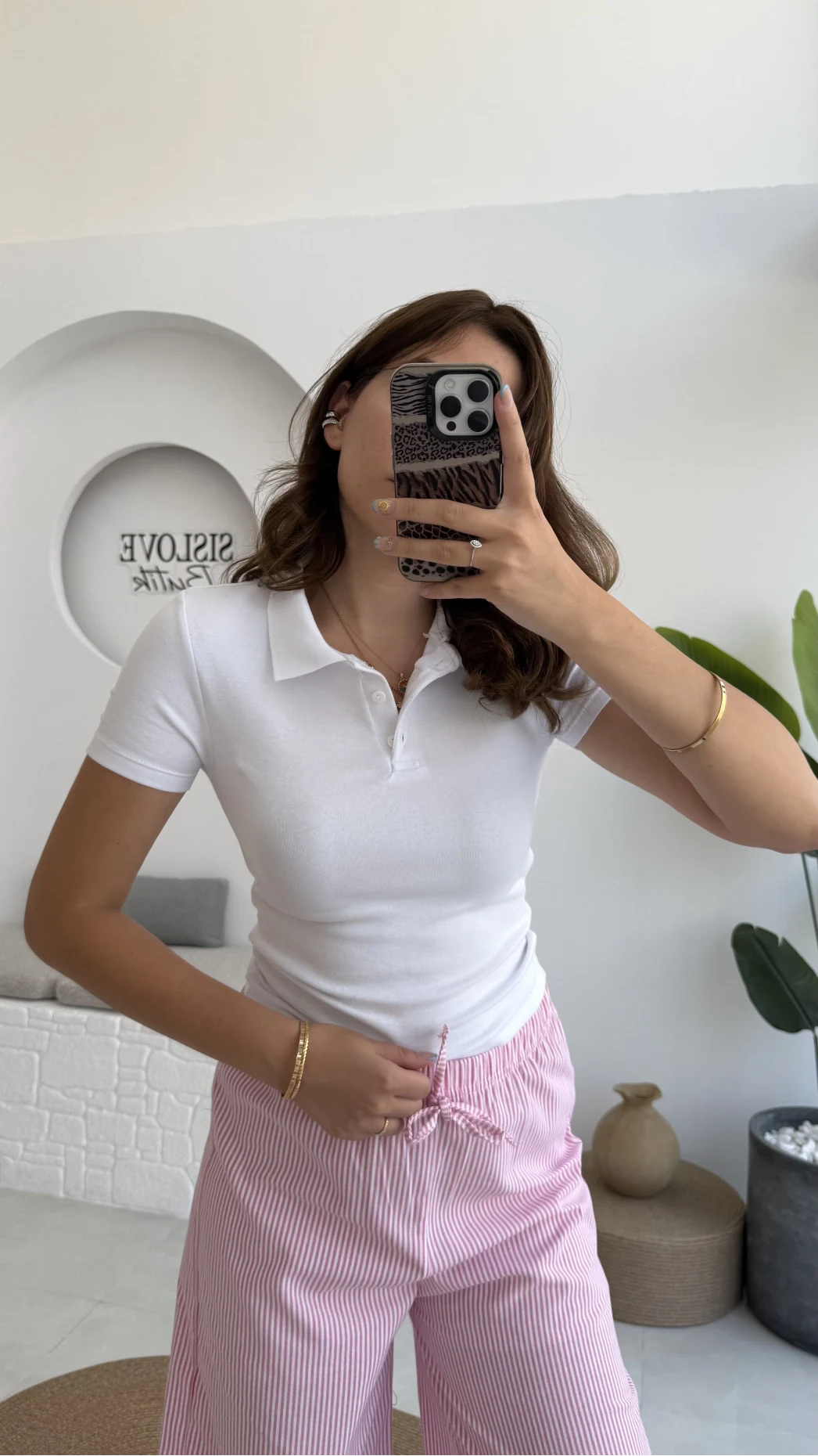 Sugar Polo Yaka Kısa T-shirt - Beyaz