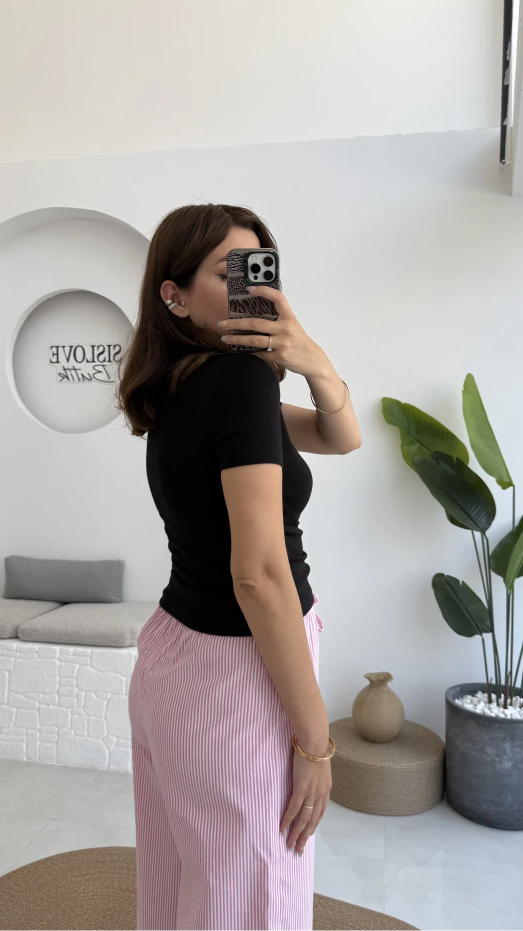 Sugar Polo Yaka Kısa T-shirt - Siyah