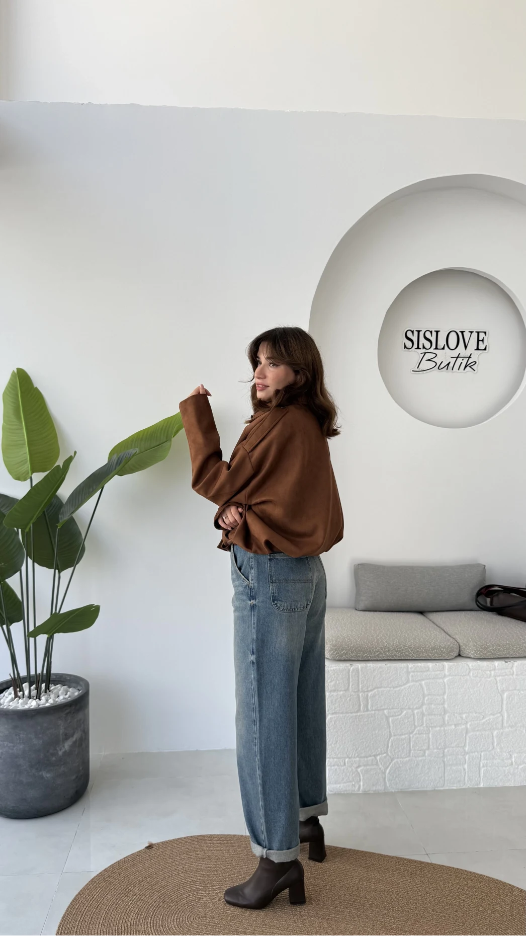 Taba Süet Ceket - Kod: 508230