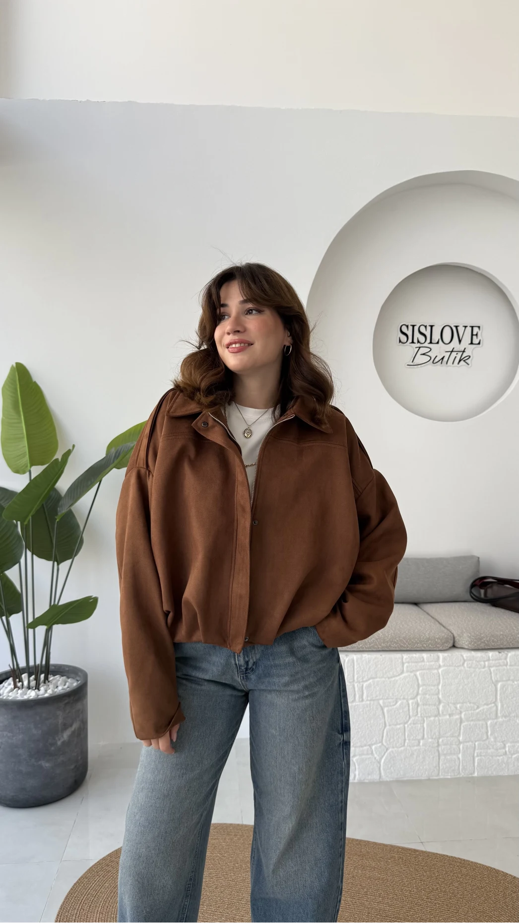 Taba Süet Ceket - Kod: 508230