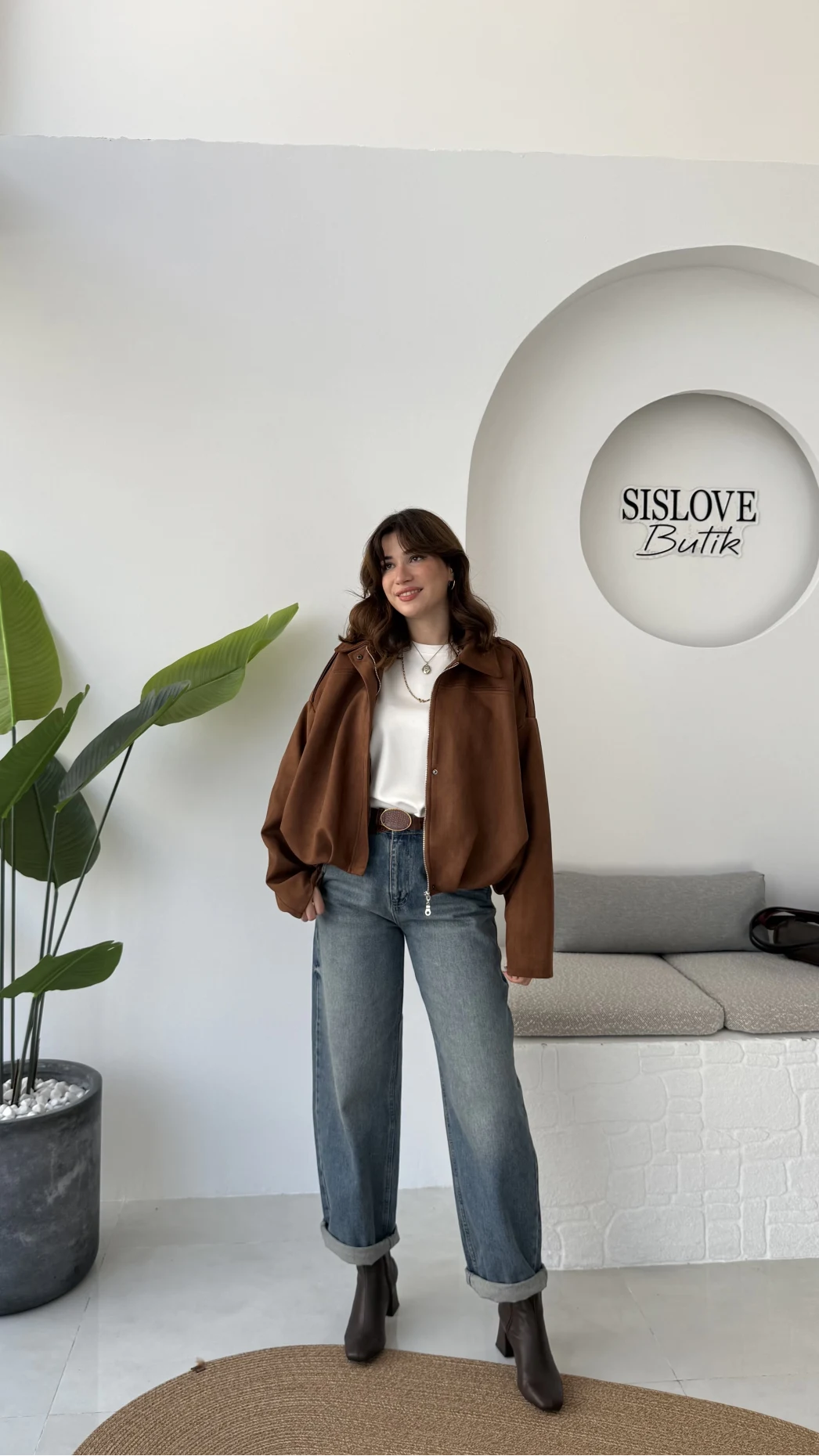 Taba Süet Ceket - Kod: 508230