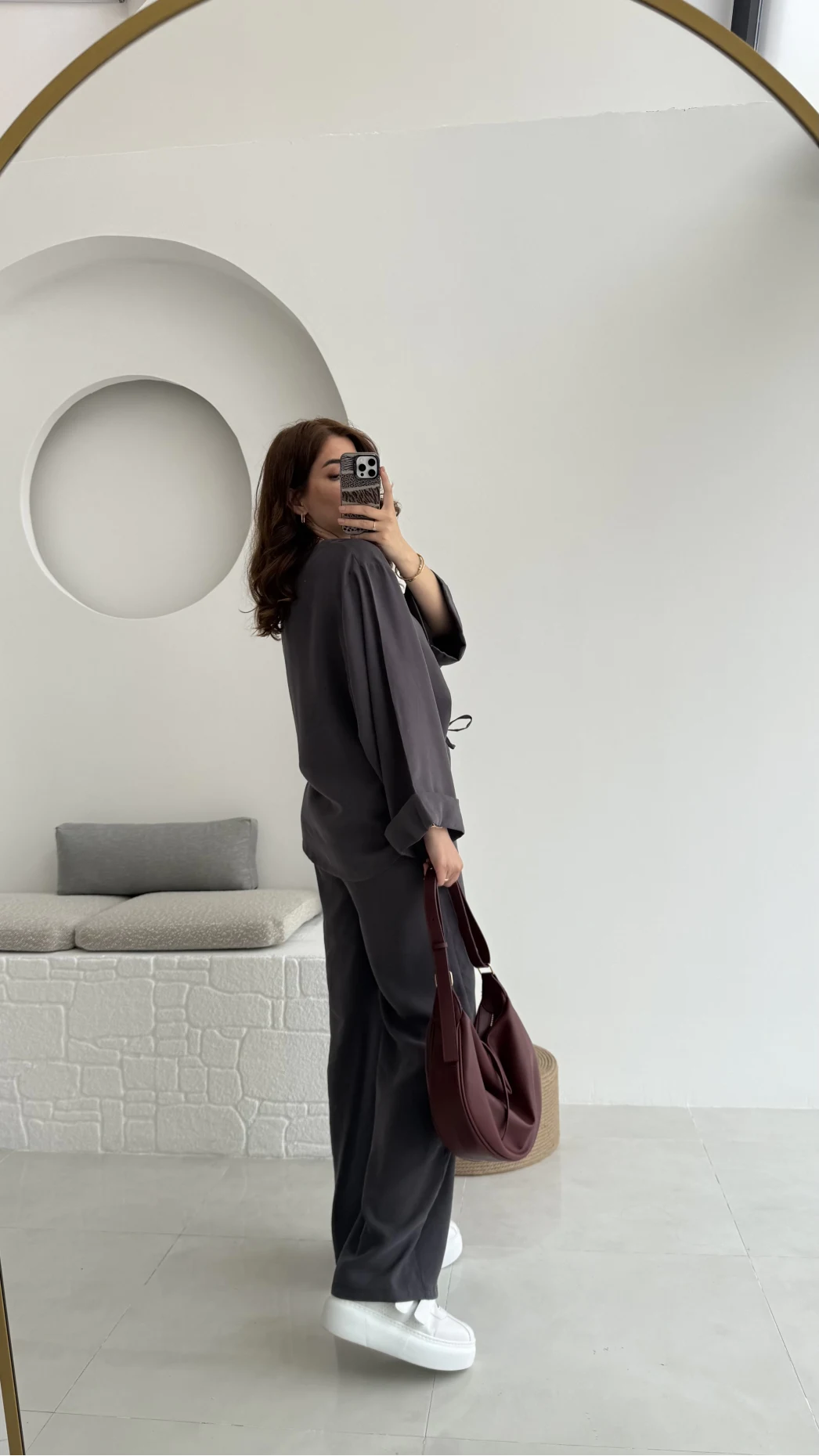 Takım Bennet Serisi Modal Kumaş Antrasit