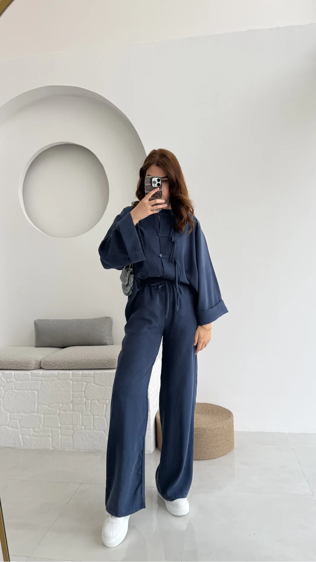 Takım Bennet Serisi Modal Kumaş Lacivert