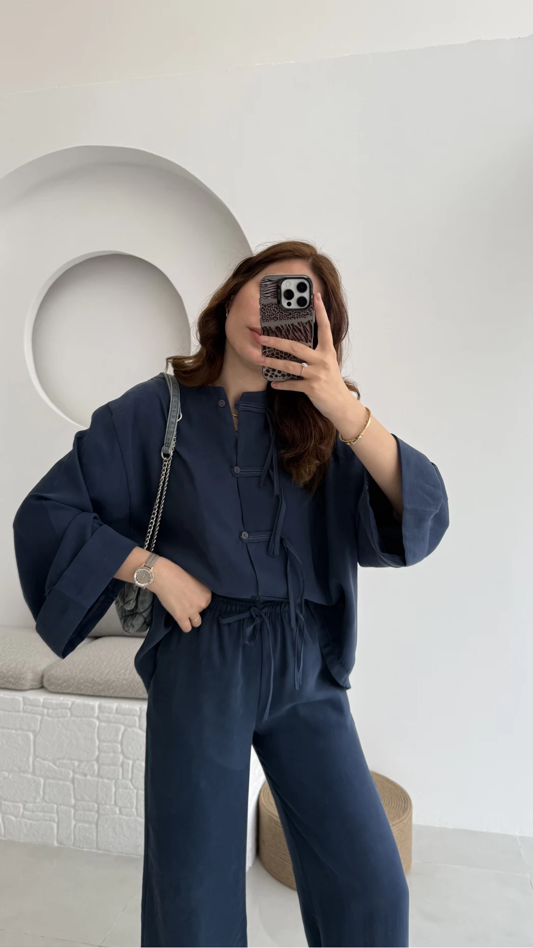 Takım Bennet Serisi Modal Kumaş Lacivert