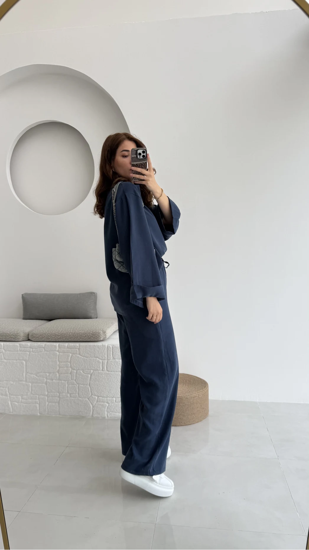 Takım Bennet Serisi Modal Kumaş Lacivert