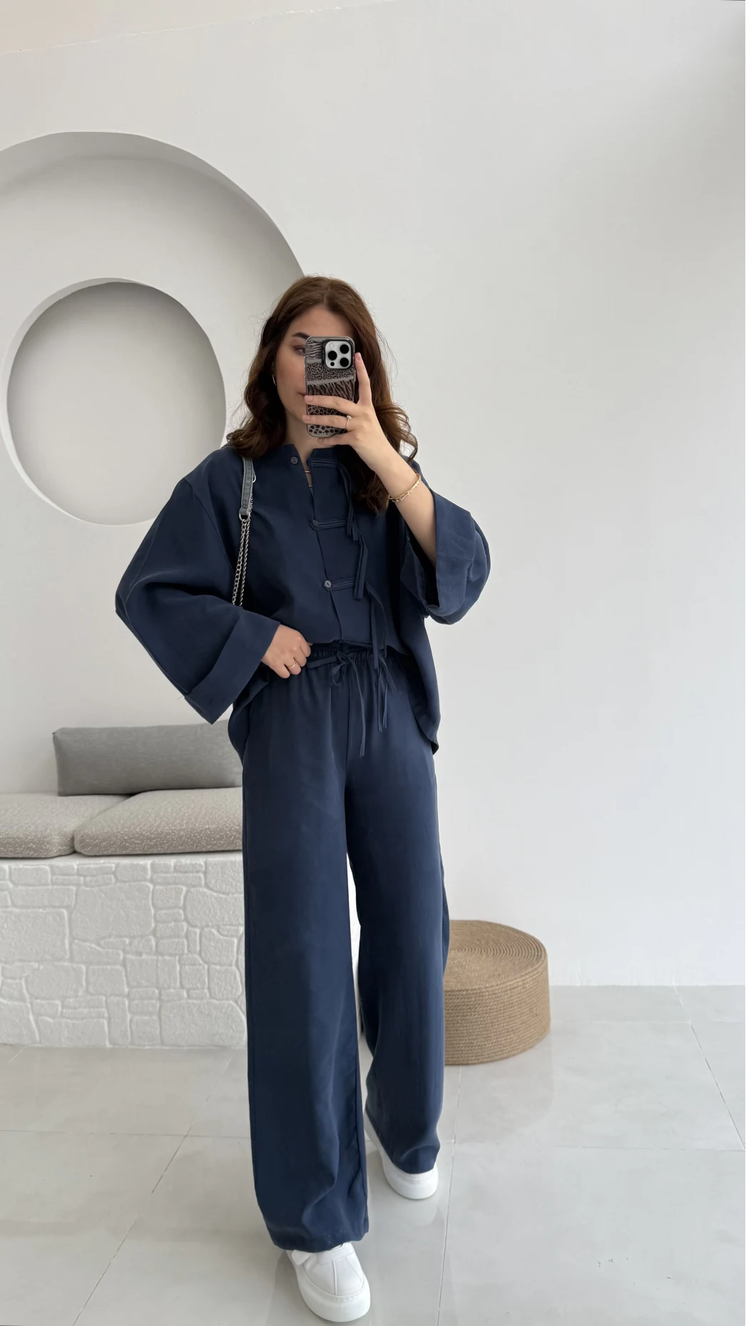 Takım Bennet Serisi Modal Kumaş Lacivert