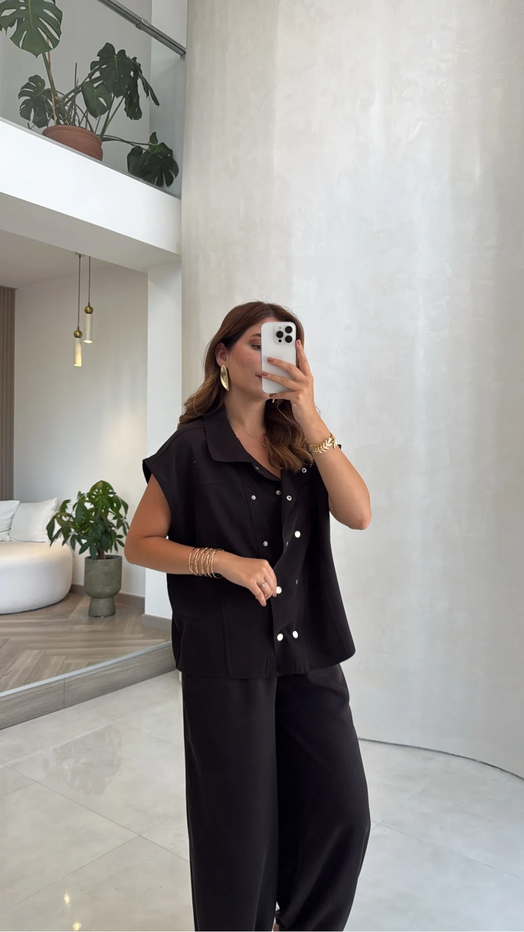 Tensel Çıtçıtlı Takım - Siyah - Kod: 4160