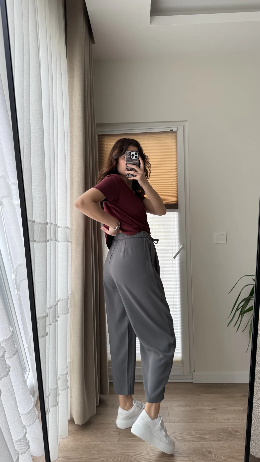 Tensel Jogger Pantolon Açık Antrasit