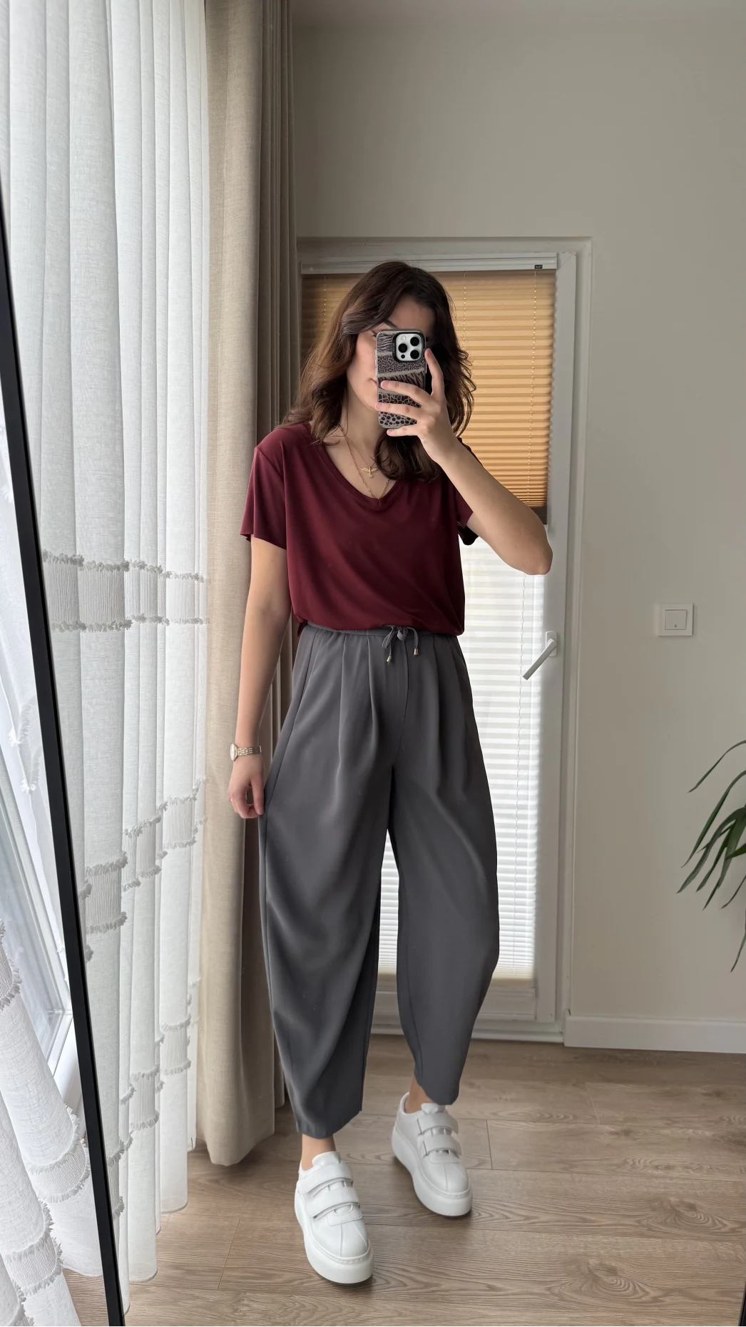 Tensel Jogger Pantolon Açık Antrasit