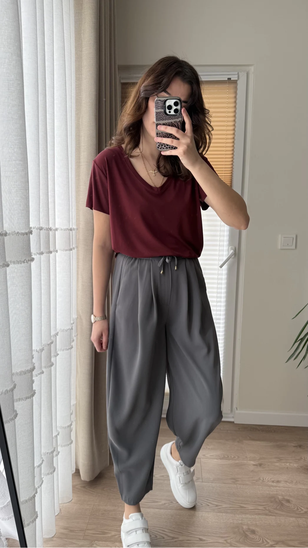 Tensel Jogger Pantolon Açık Antrasit