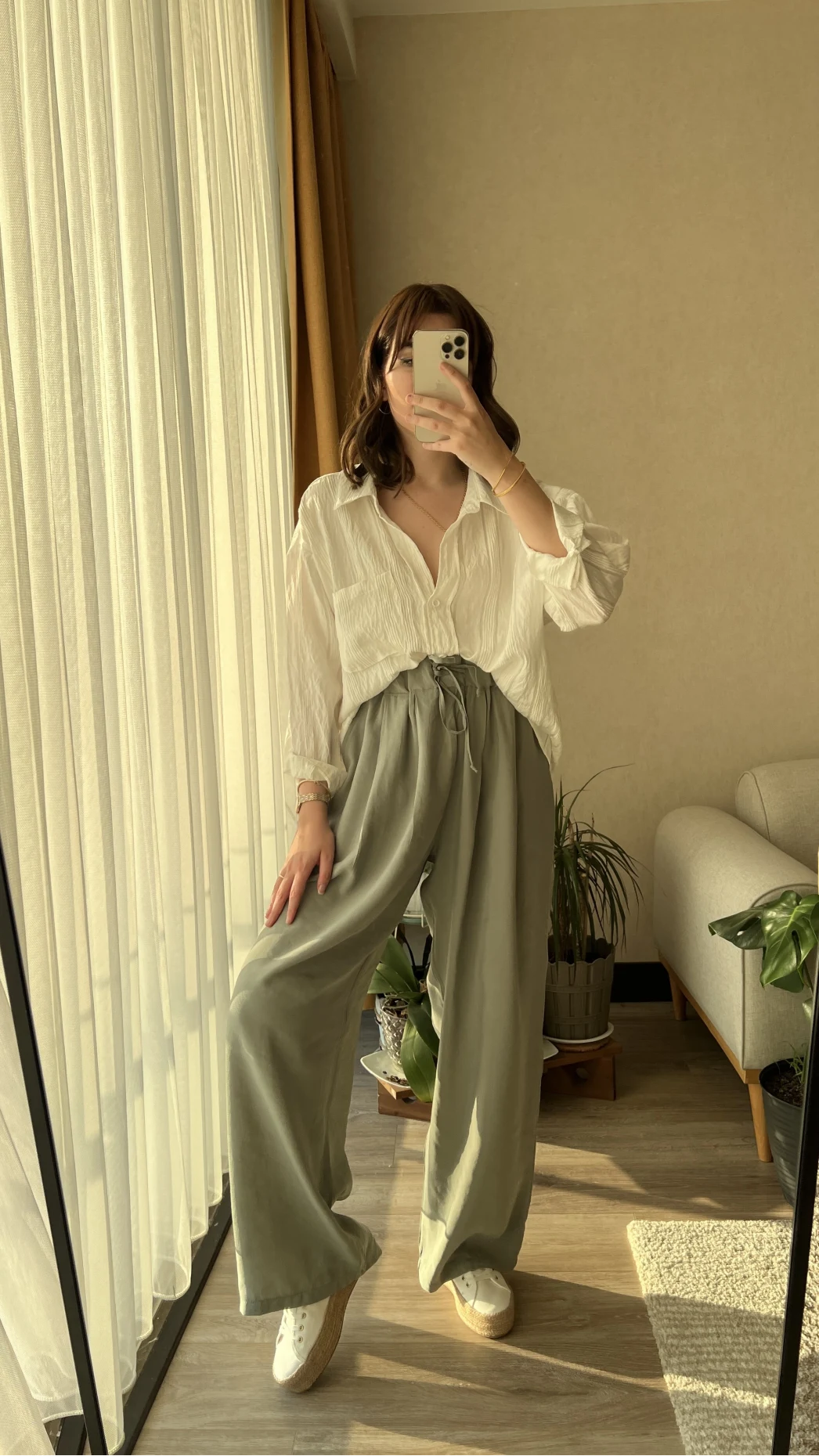 Tensel Modal Karışımlı Palazzo Pantolon