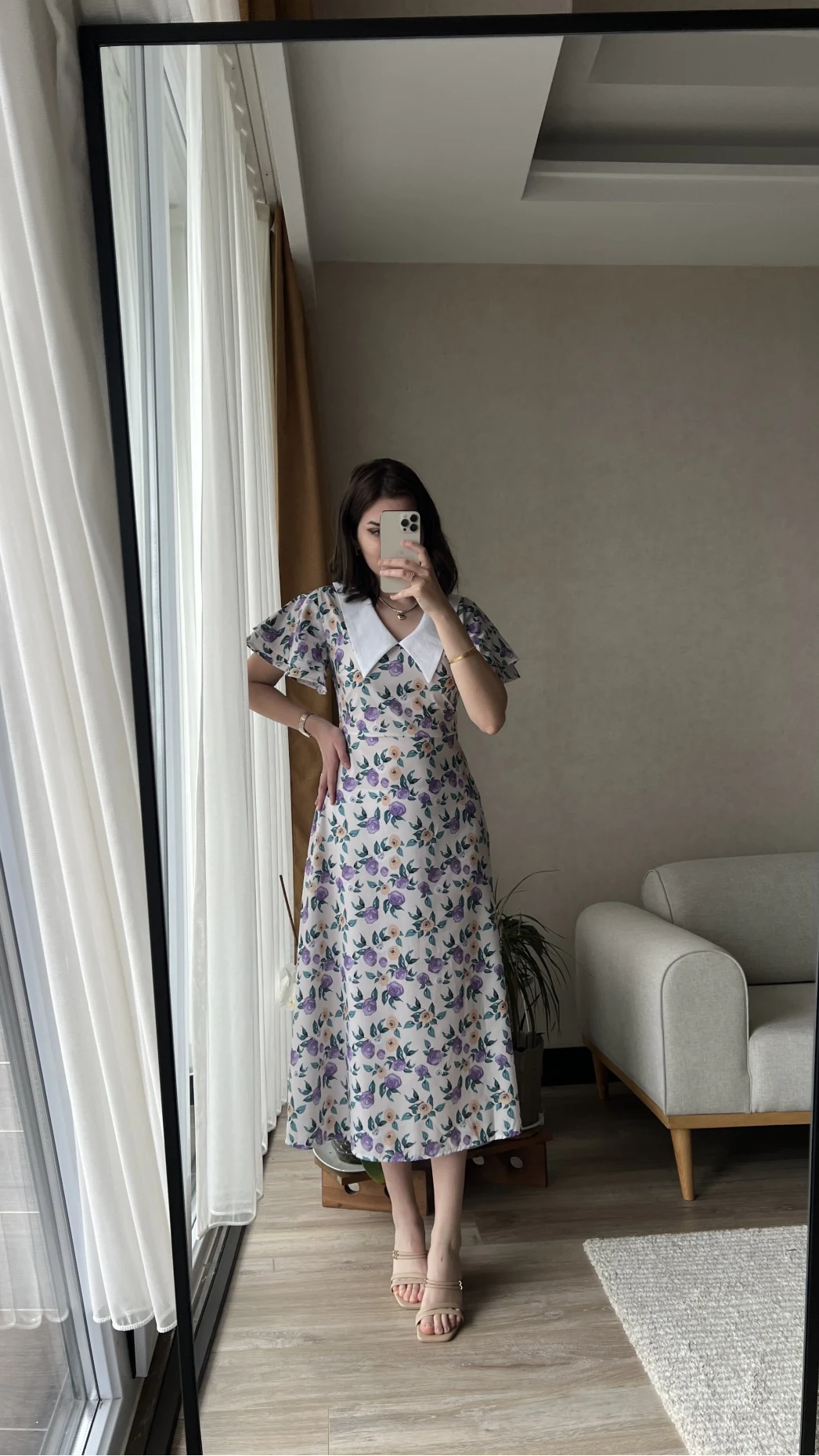 Tify Bebe Yaka Uzun Elbise