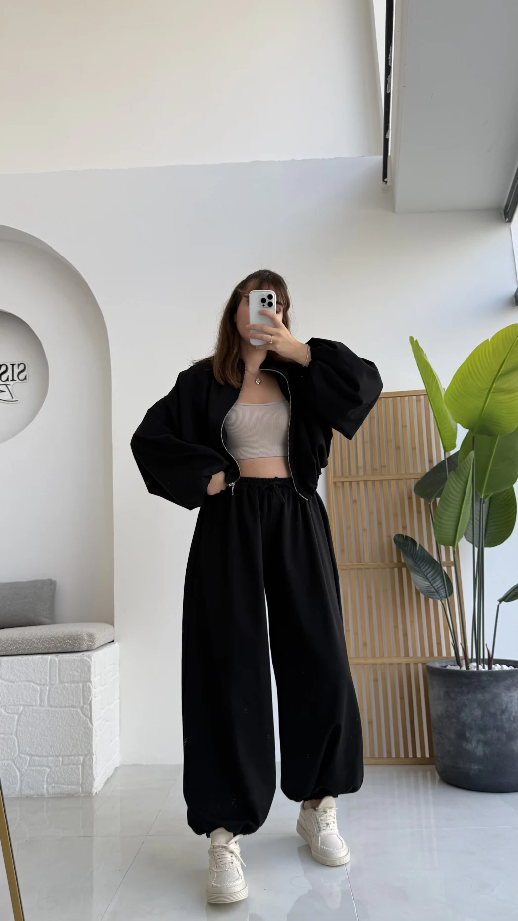 Ultra Premium Bomber Ceket Şalvar Takım Siyah Hot