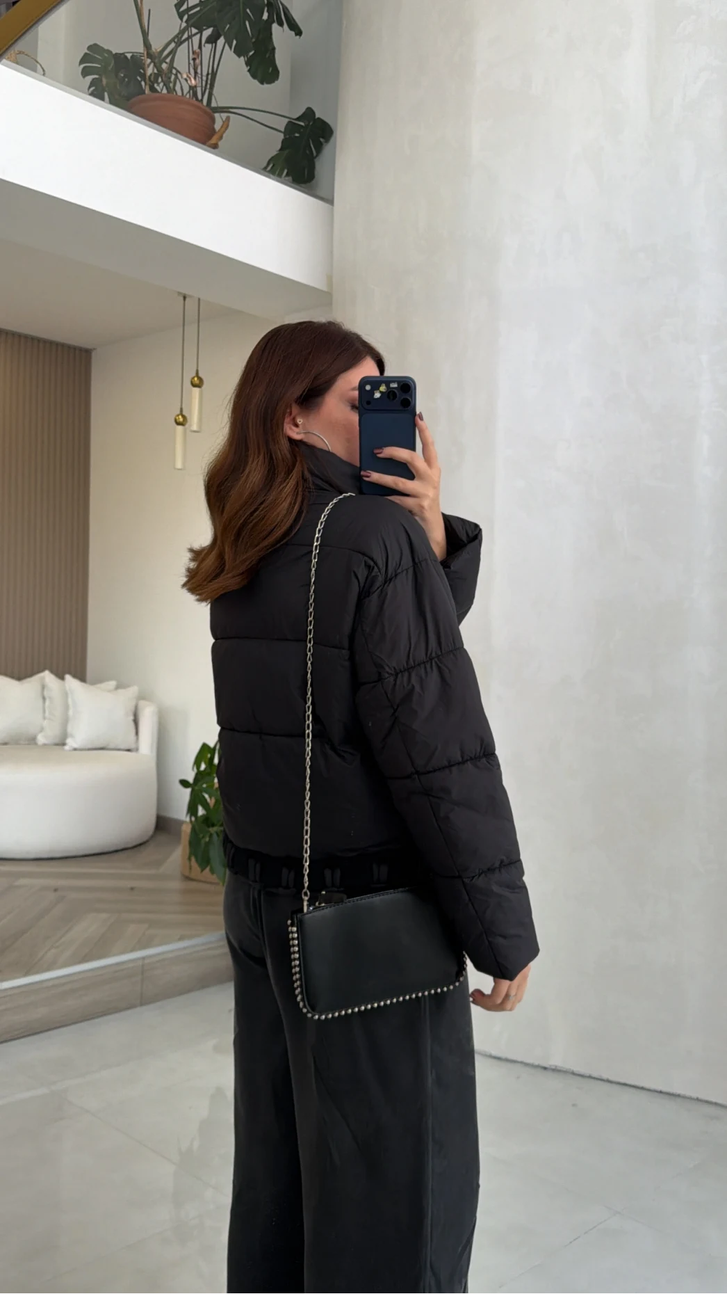 Ultra Premium Şişme Mont - Siyah - Kod: 9003