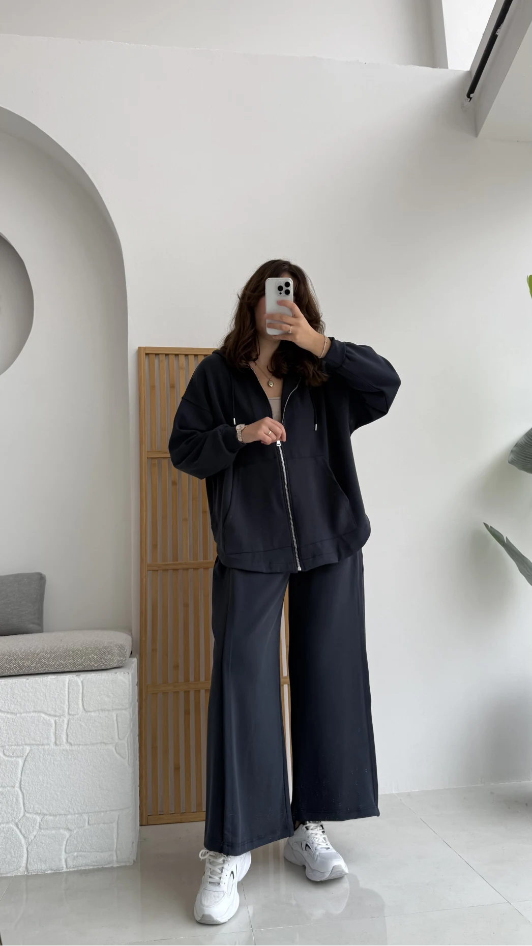 Vera Oys Hırka - Pantolon Takım Lacivert Kod: 7029 - 4032