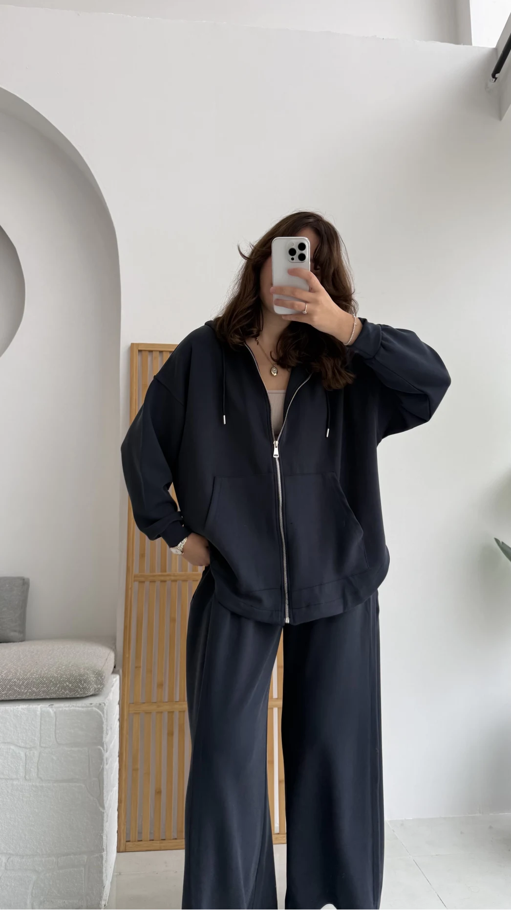 Vera Oys Hırka - Pantolon Takım Lacivert Kod: 7029 - 4032