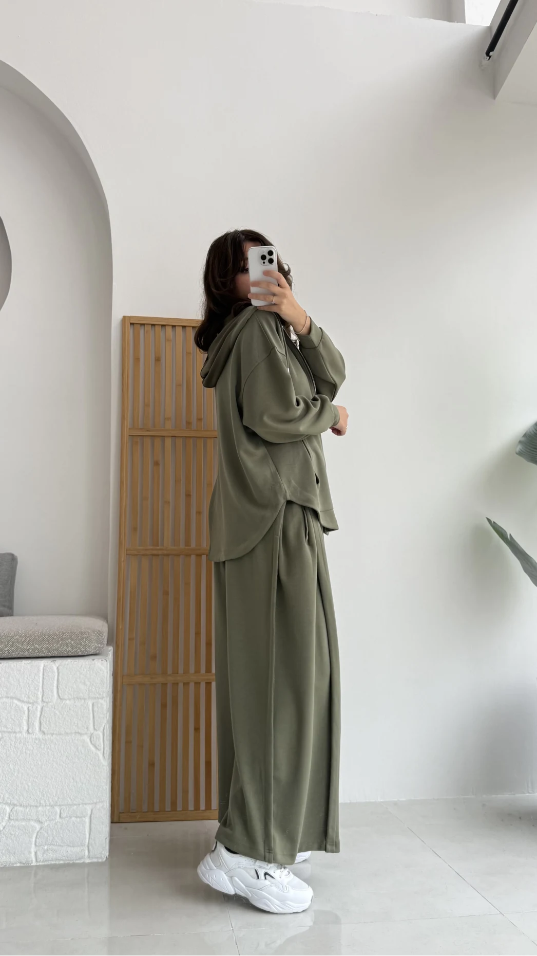 Vera Oys Hırka - Pantolon Takım Yeşil Kod: 7029 - 4032