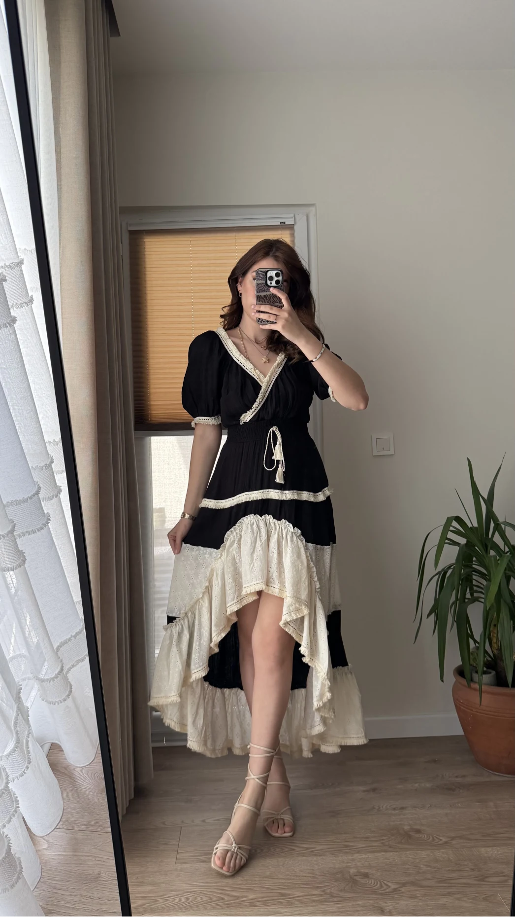 Vintage More Elbise Siyah