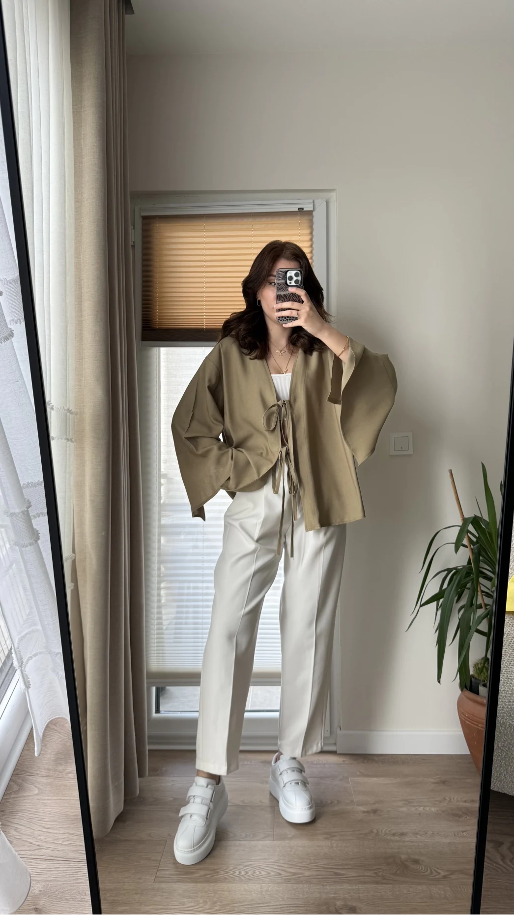 Viskon Modal Kimono Haki