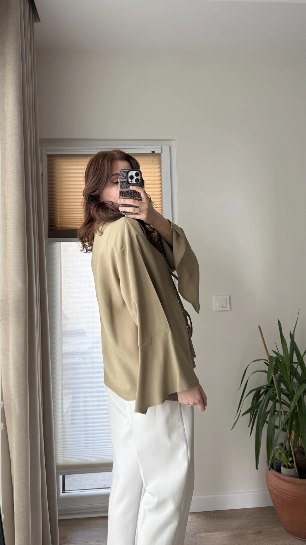 Viskon Modal Kimono Haki