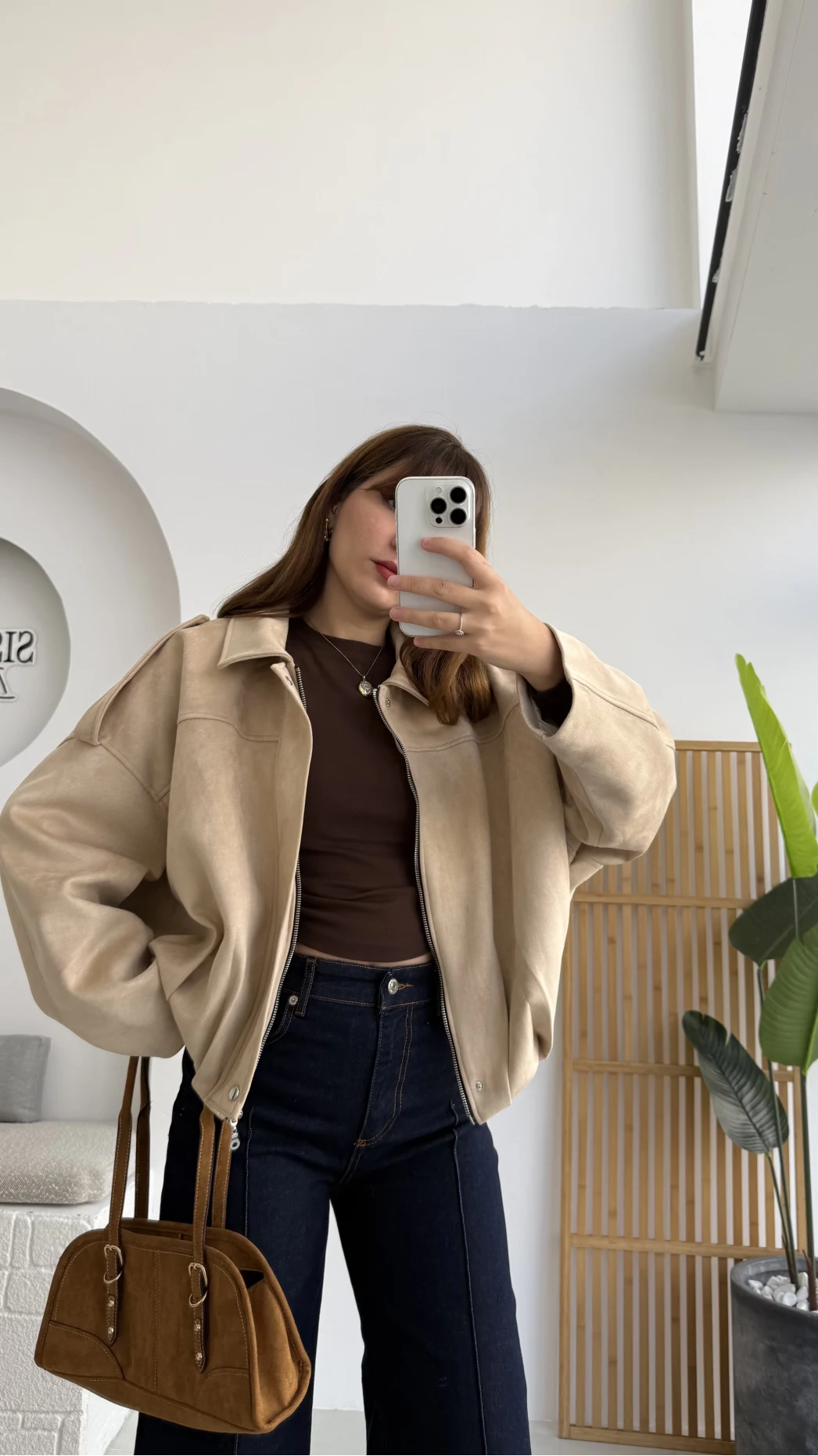 Vizon Süet Ceket - Kod: 508245