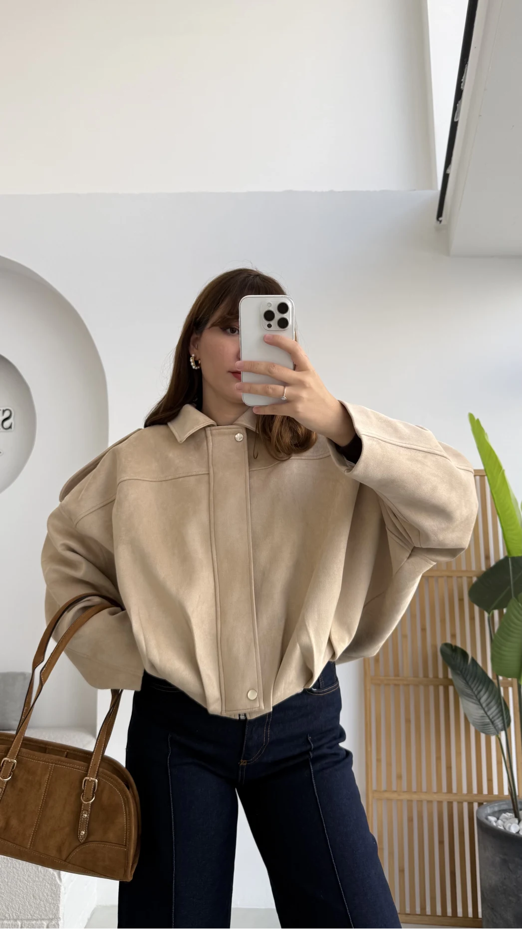 Vizon Süet Ceket - Kod: 508245