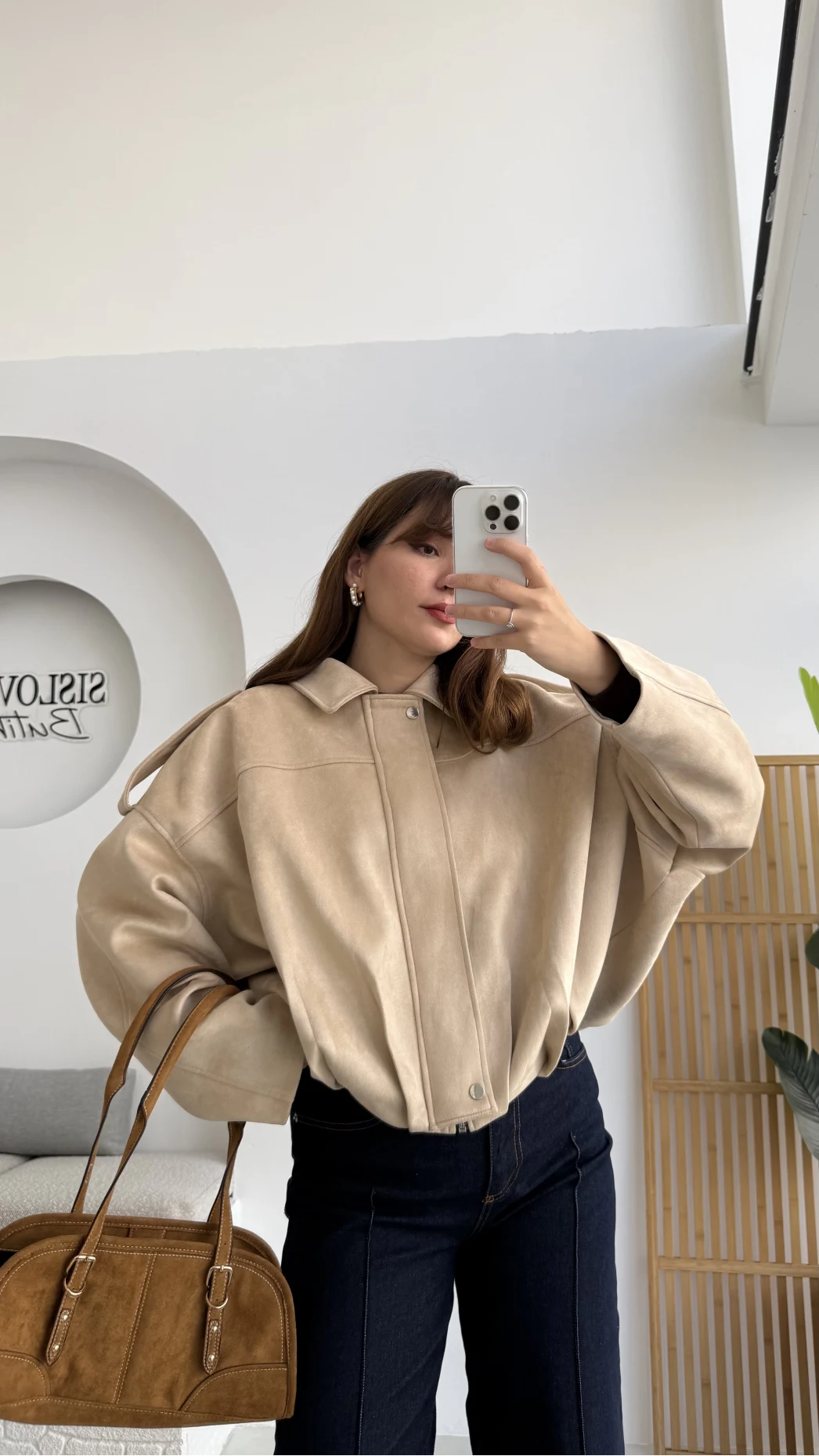 Vizon Süet Ceket - Kod: 508245