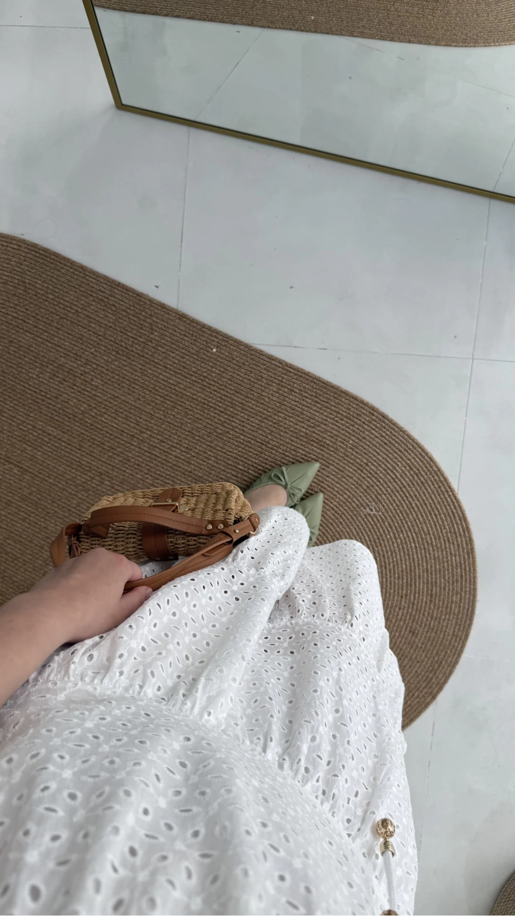 With Brode Elbise Beyaz