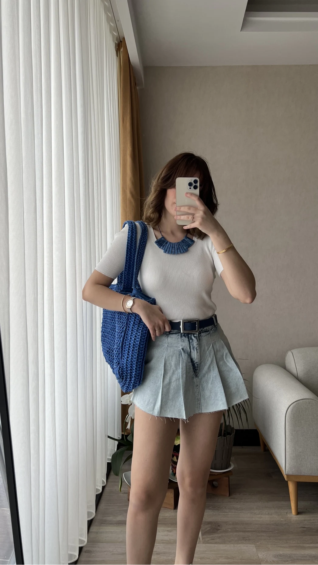 Wulf Mini Kot Şort Etek