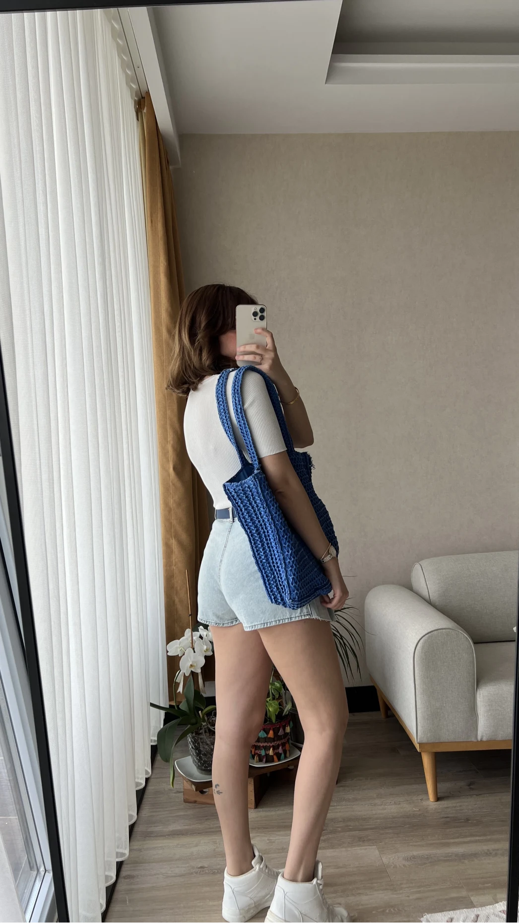 Wulf Mini Kot Şort Etek