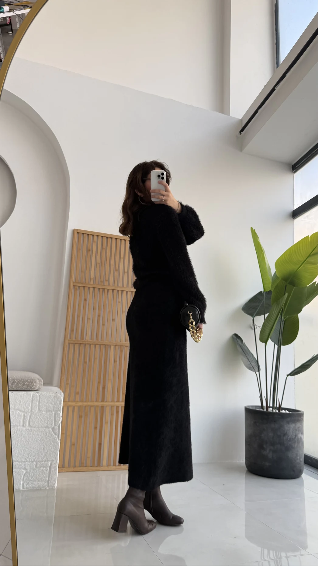 Yumoş Etek - Siyah - KOD:9044