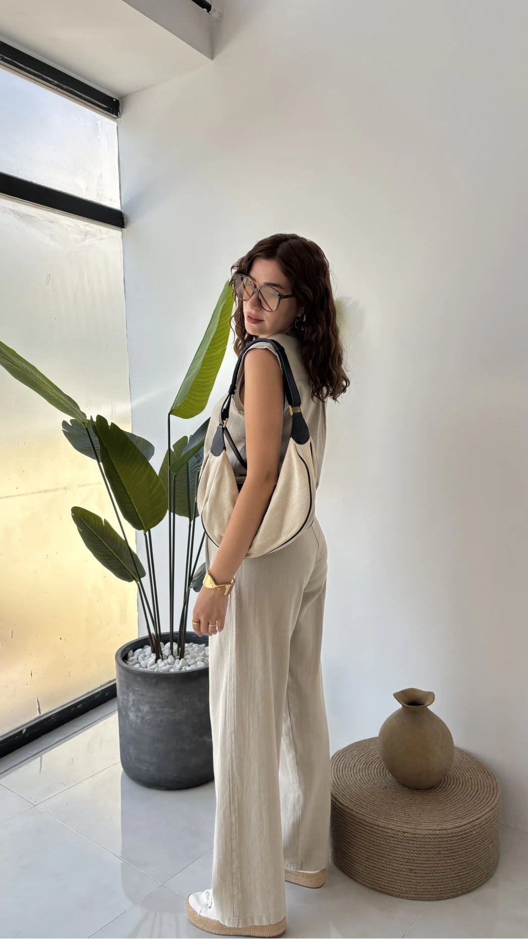 Zenya Yelek - İpli Pantolon Takım - Mint