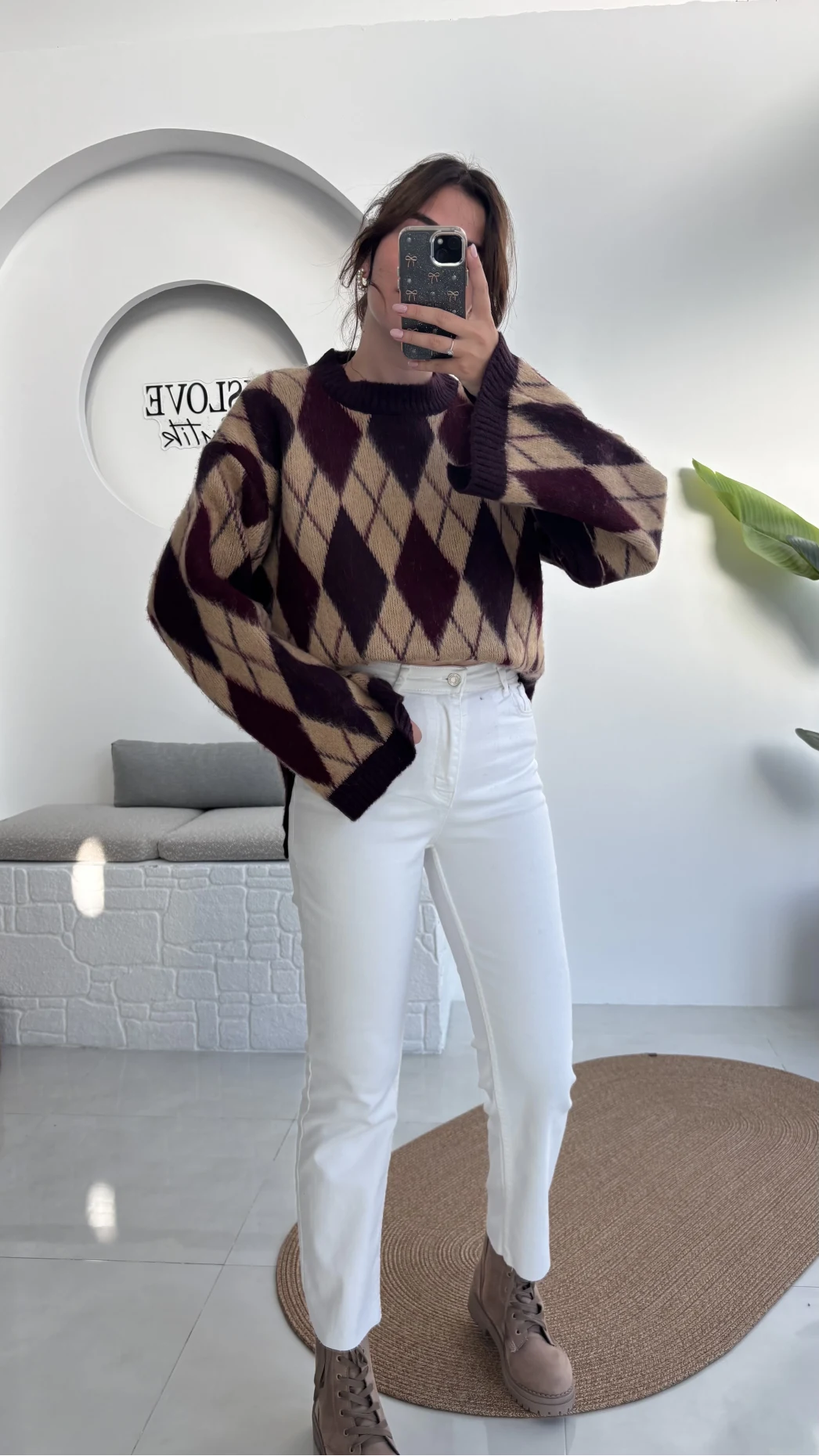 Meyla Beyaz Rengi Slim Fit Jean Pantolon (NO:5)