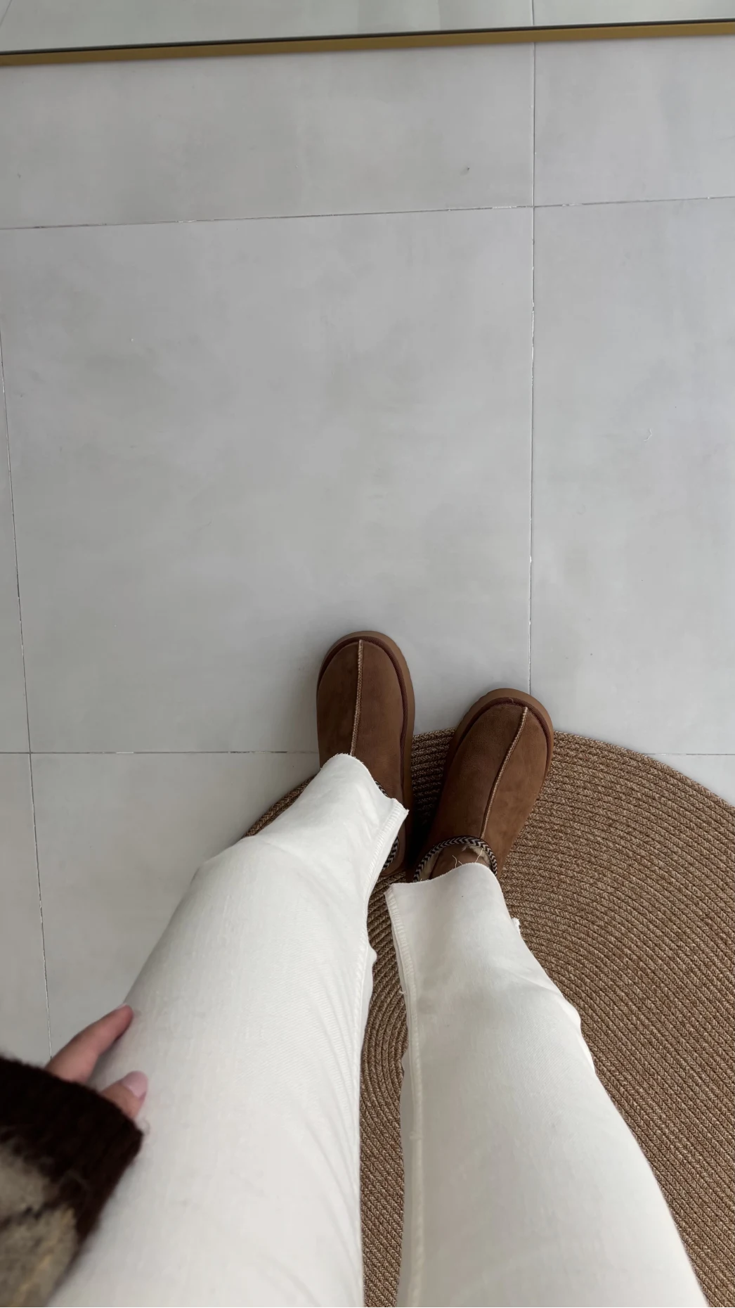 Meyla Krem Slim Fit Jean Pantolon