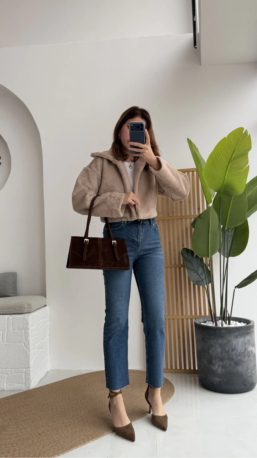 Meyla Lacivert Tonları Rengi Slim Fit Jean Pantolon