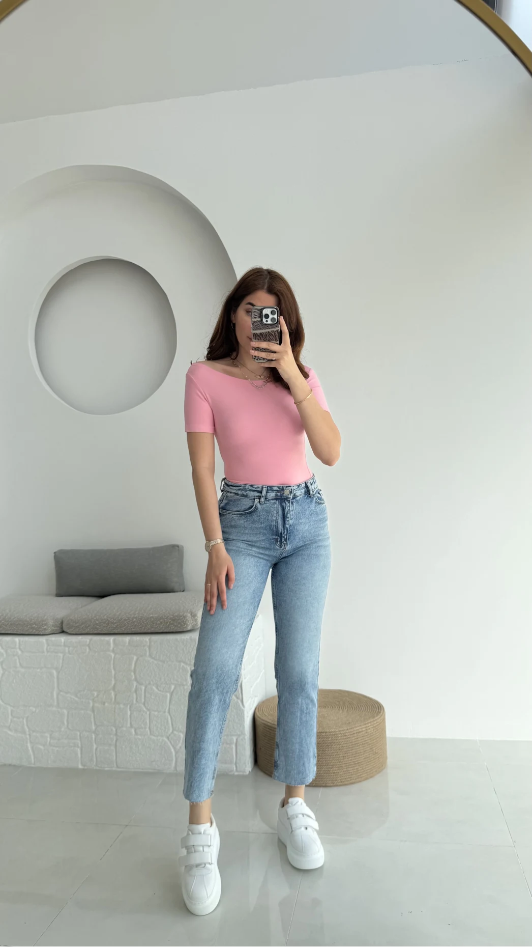 Meyla Mavi Tonları Slim Fit Jean Pantolon (NO:8)