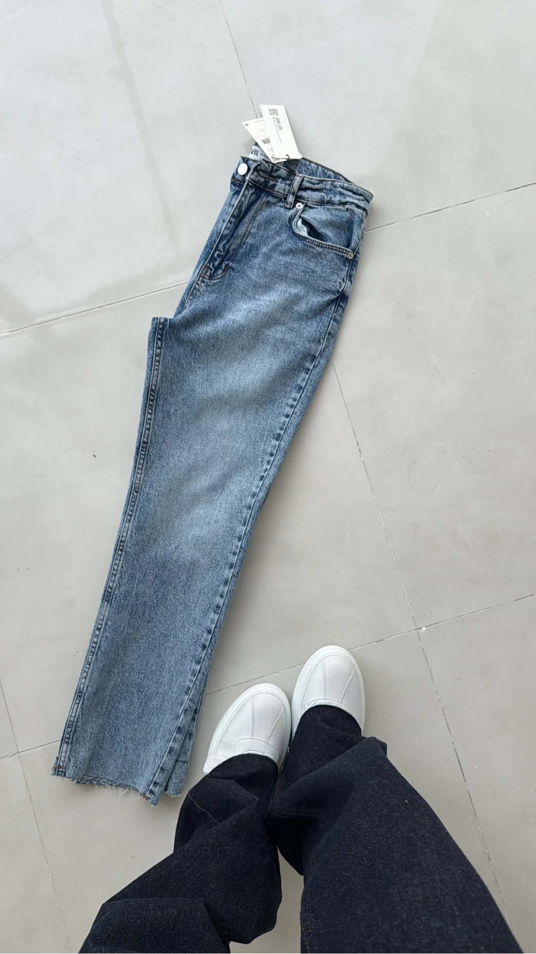 Meyla Mavi Tonları Slim Fit Jean Pantolon (NO:8)