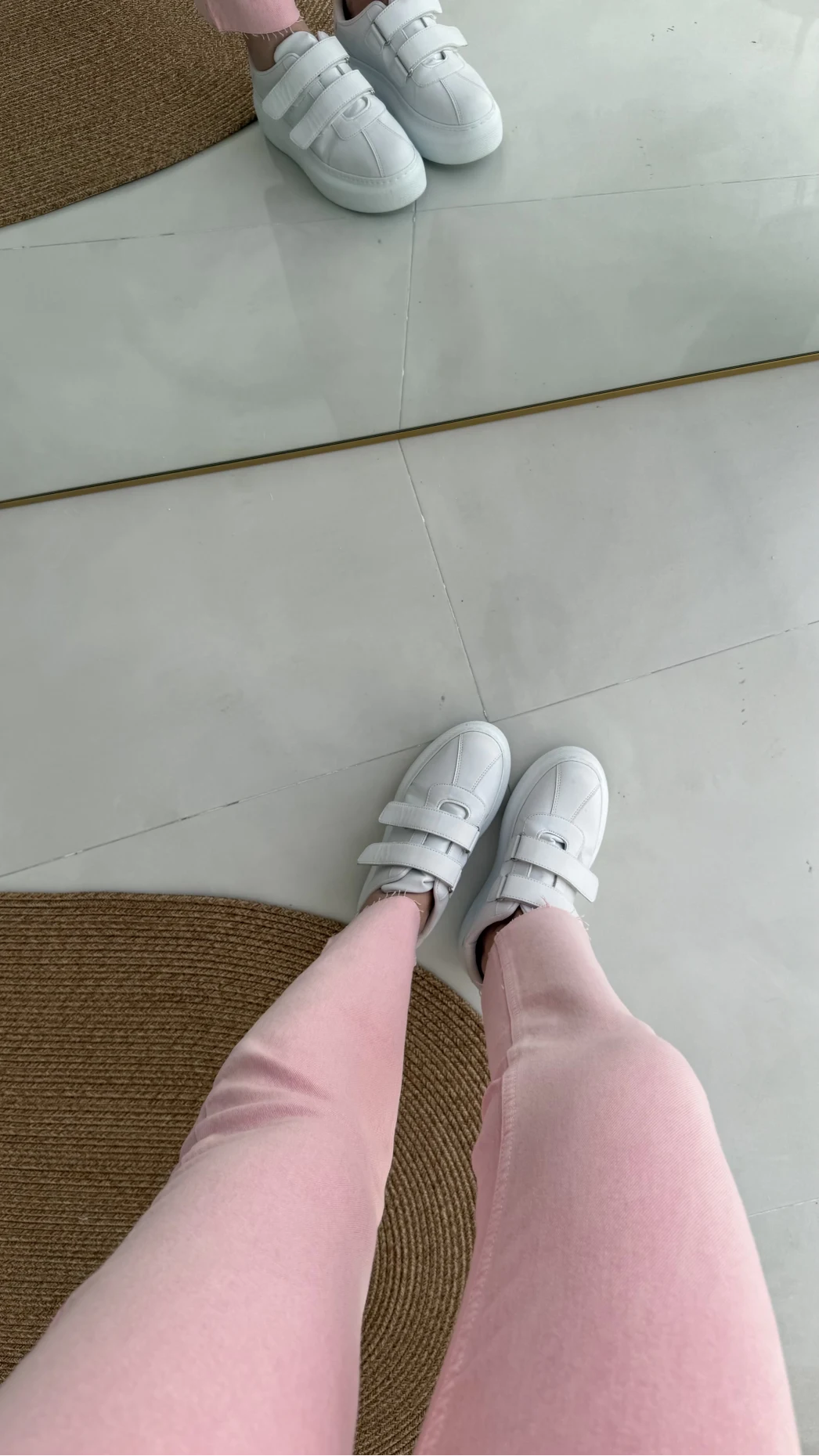 Meyla Pembe Slim Fit Jean Pantolon