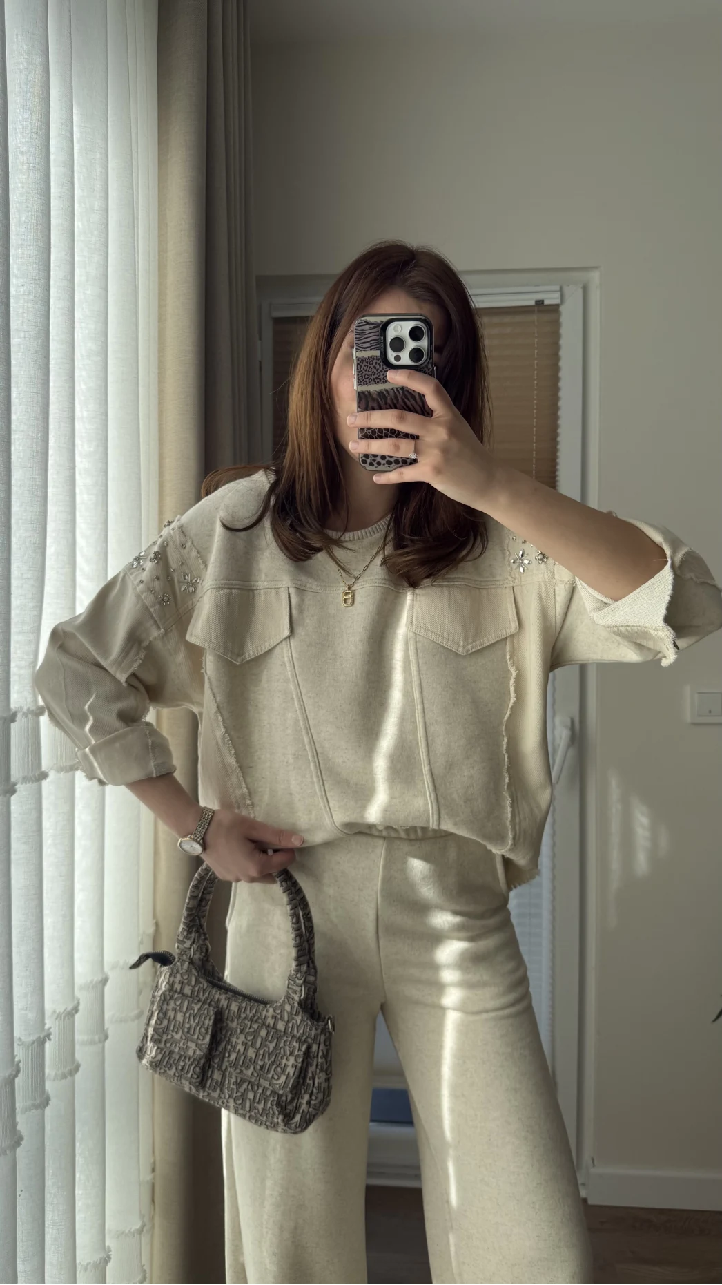 Zr Model Taşlı Yarı Gabardin Takım