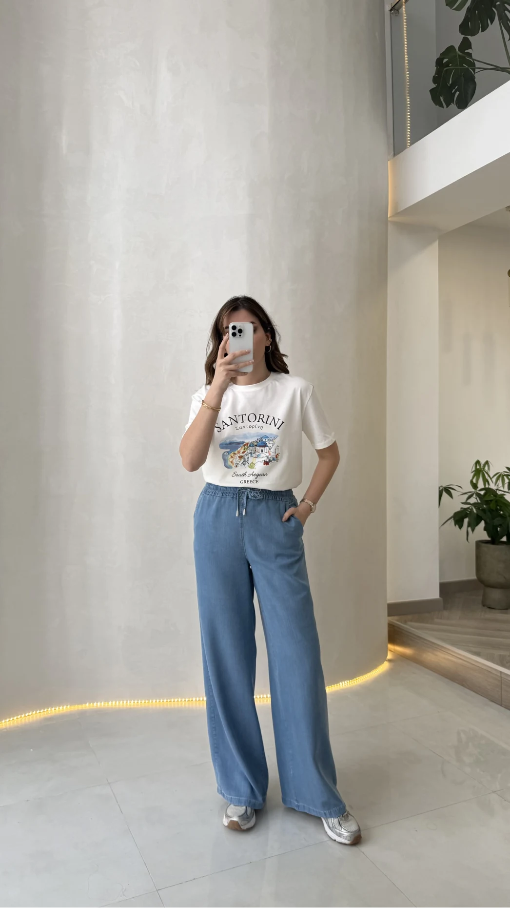 Zra Tensel Denim Pantolon - Mavi