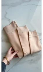 2’li Paket Ten&Siyah Termal Çorap Tayt