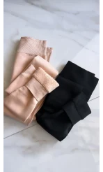 2’li Paket Ten&Siyah Termal Çorap Tayt