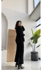 3 Parça Yumoş Takım - Siyah