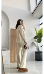 3 Parça Yumoş Takım - Taş