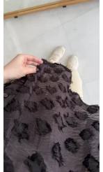 Whisper Püsküllü İnce Gömlek - Acı Kahve - Kod: 2235