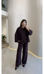 Bennet Serisi Modal Takım - Mürdüm - Kod: 8678