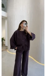 Bennet Serisi Modal Takım - Mürdüm - Kod: 8678