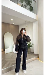 Çift Renk Denim Ceket Pantolon Takım - Kod: 260836