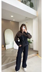 Çift Renk Denim Ceket Pantolon Takım - Kod: 260836