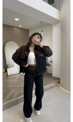 Çift Renk Denim Ceket Pantolon Takım - Kod: 260836